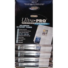 Ultra Pro - 500 Platinum Pages of 9 Pockets Binder Sheets